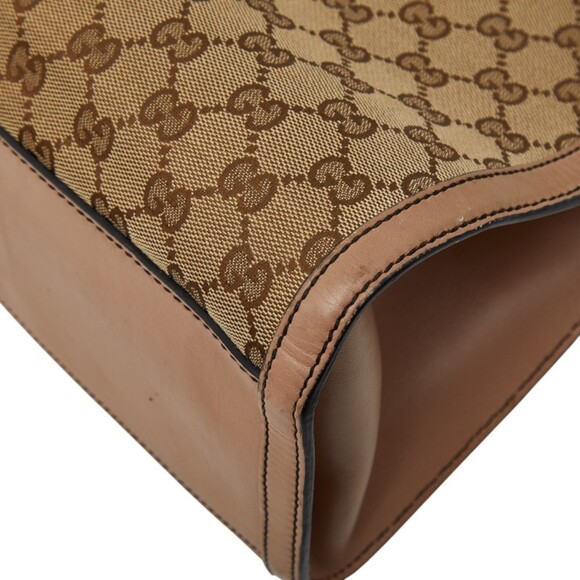 GUCCI Cream Leather Shoulder Bag - Picture 4 of 15